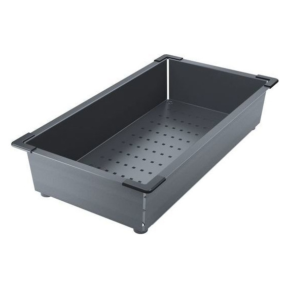 Коландер для кухонной мойки Iddis Kitchen Line KOL23GMi59, графит - фото 