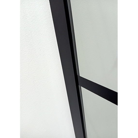 Душевая перегородка CeruttiSpa MUZA T80 80х195 см, чёрный/прозрачное - фото 10