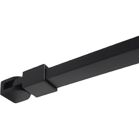 Душевая перегородка CeruttiSpa MUZA T80 80х195 см, чёрный/прозрачное - фото 7