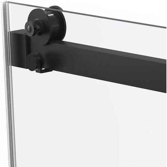 Душевое ограждение Vincea Como Soft 120x90 см VSR-1CS9012CLB (стекло 8 мм) чёрный/прозрачное - фото 8