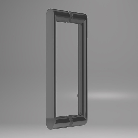 Душевое ограждение Vincea Dice 160x100 см VSR-4D1016CLGM (стекло 8 мм) вороненая сталь/прозрачное - фото 2