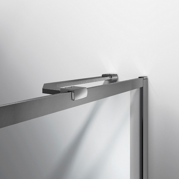 Шторка для ванны Vincea 70 см VSB-41700CLGM, чёрный/прозрачное - фото 2