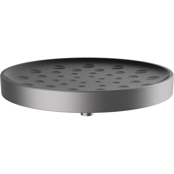 Душевая система для душа с термостатом Vincea VSFW-433TI2GM, вороненая сталь - фото 5