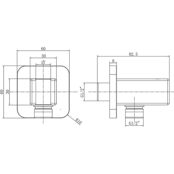 Душевая система для ванны с термостатом Vincea VSFW-433TI4GM, вороненая сталь - фото 15