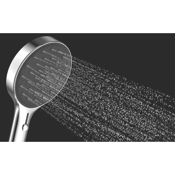 Ручной душ со шлангом Vincea VSHN-3I2HGM, вороненная сталь - фото 8