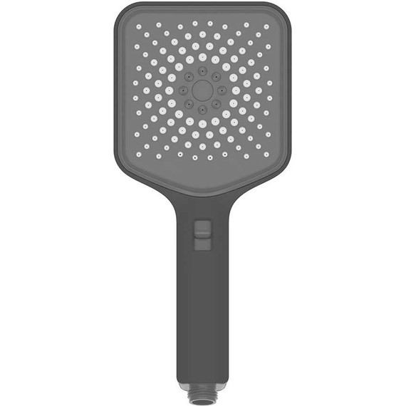 Ручной душ со шлангом Vincea VSHN-3I4HMB, черный матовый - фото 