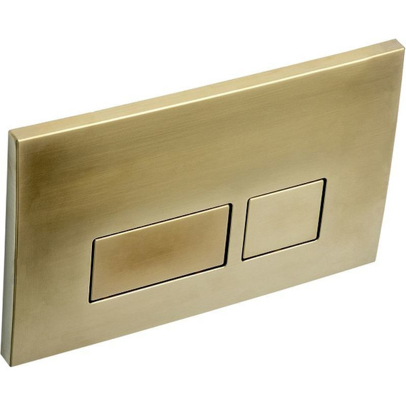 Кнопка смыва Boheme 664-MG, золото матовое - фото 