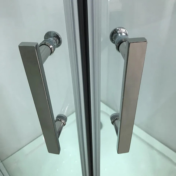 Душевое ограждение Parly 100х80 см QZ81S, хром/тонированное - фото 6