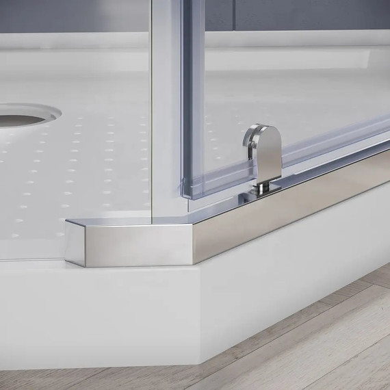 Душевое ограждение Parly 90х90 см ZPE911, хром/тонированное - фото 5