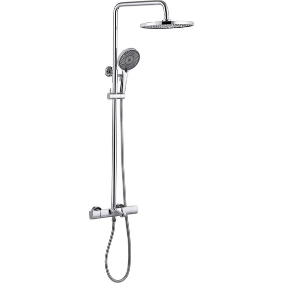Душевая стойка с термостатом Abber Thermostat AF8516, Цвет производителя: хром - фото 