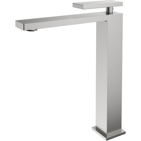 Смеситель для раковины высокий Vincea Dice VBF-2DS2BN, сатин - фото 