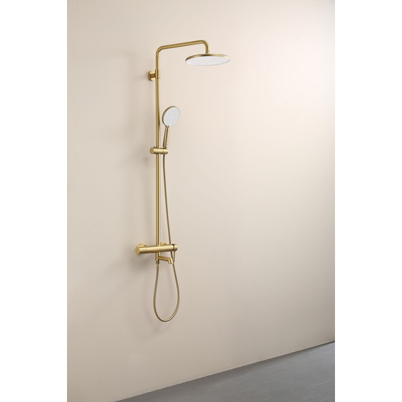 Душевая система Raglo R20.24.03, сатин золотой - фото 3