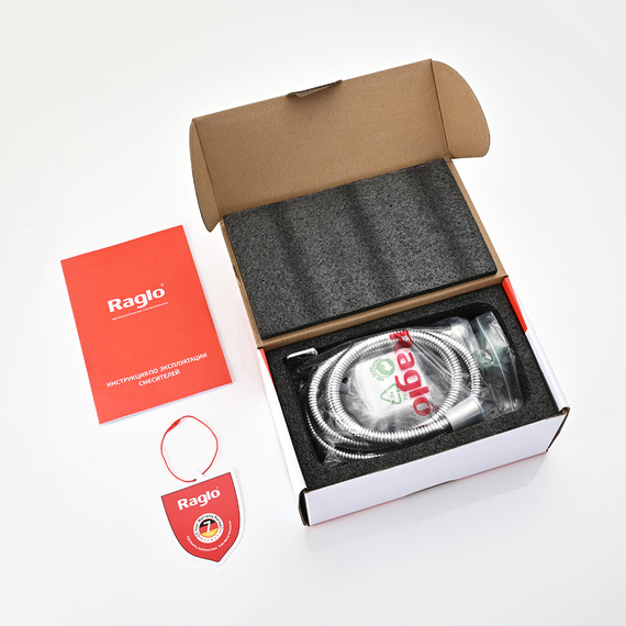 Набор для гигиенического душа Raglo R01.51, хром - фото 10