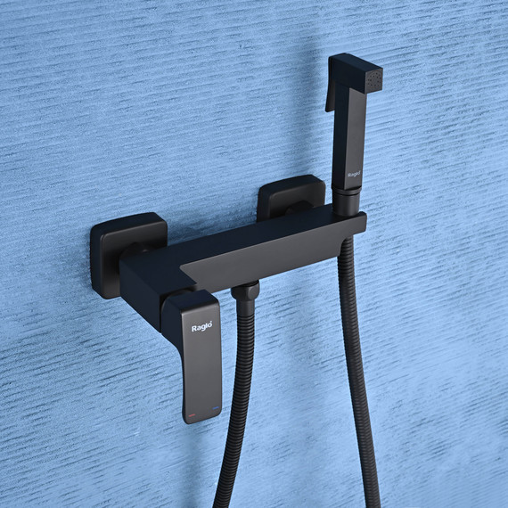 Набор для гигиенического душа Raglo R01.51.06, чёрный - фото 4