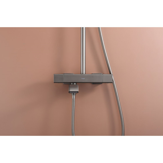 Душевая система с термостатом Raglo R22.26.09, графит - фото 8