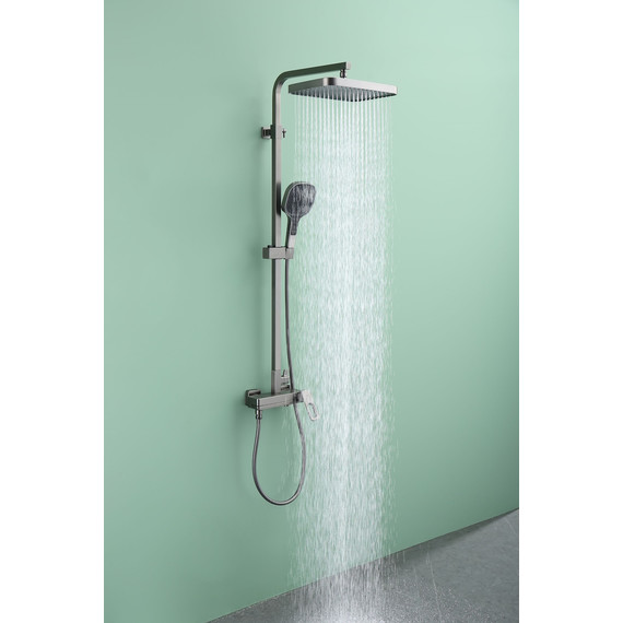 Душевая система Raglo R51.24.09, графит - фото 5