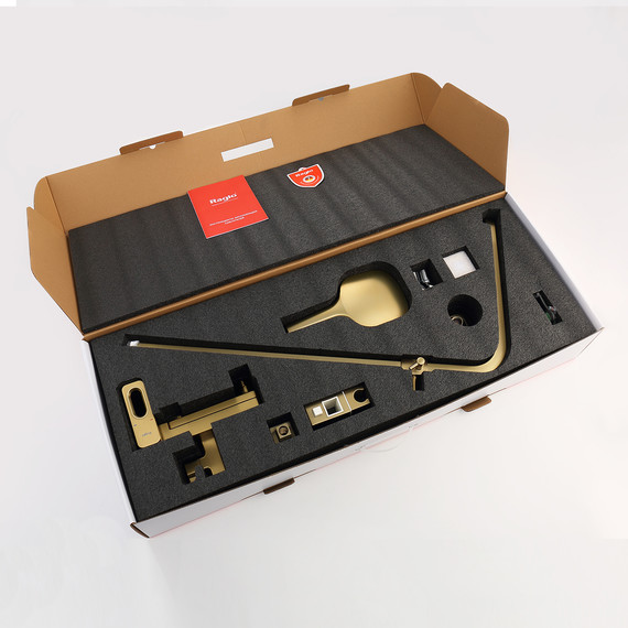 Душевая система Raglo R51.24.03, сатин золотой - фото 11