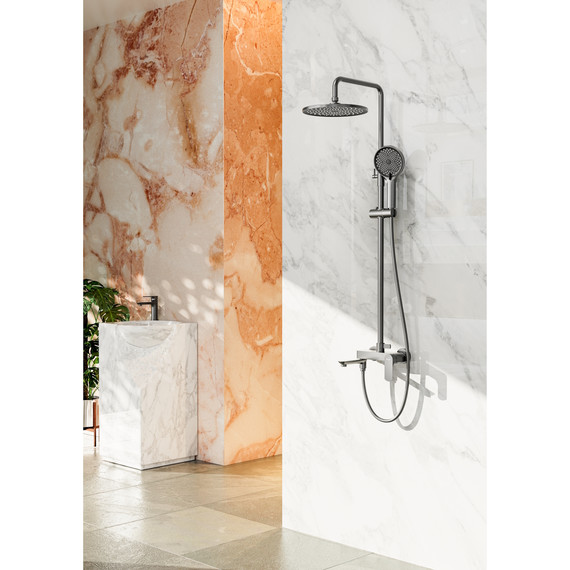 Душевая система Raglo R03.24.09, графит - фото 3