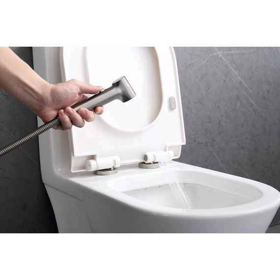 Набор для гигиенического душа Raglo R03.51.09, графит - фото 7