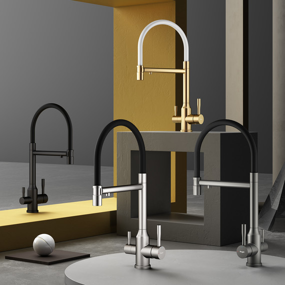 Смеситель для кухни Raglo R81.63.05, сатин - фото 13