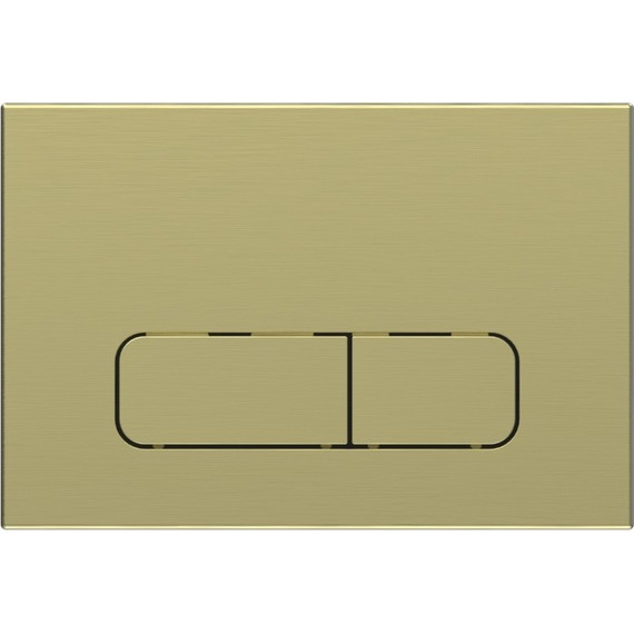 Кнопка смыва Vincea VFP-002BG, брашированное золото - фото 