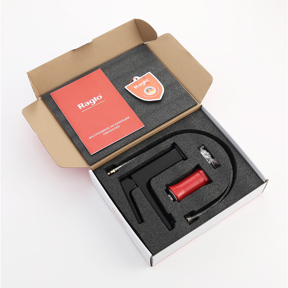 Смеситель для раковины Raglo R51.10.06, чёрный - фото 9