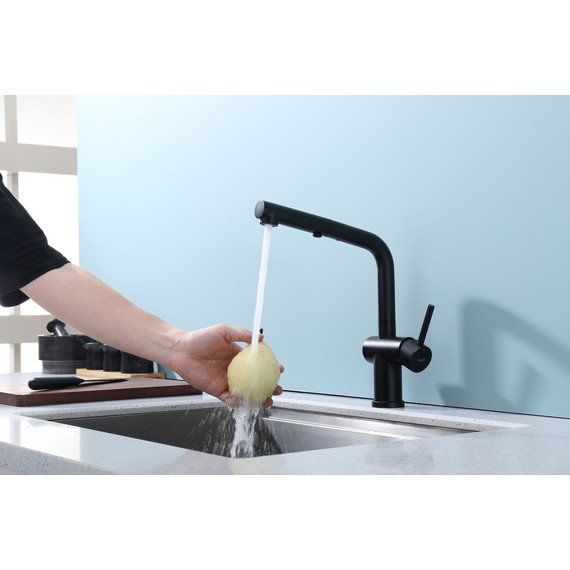 Смеситель для кухни Raglo R86.49.06, чёрный - фото 6