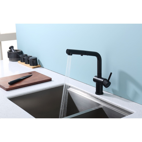 Смеситель для кухни Raglo R86.49.06, чёрный - фото 4