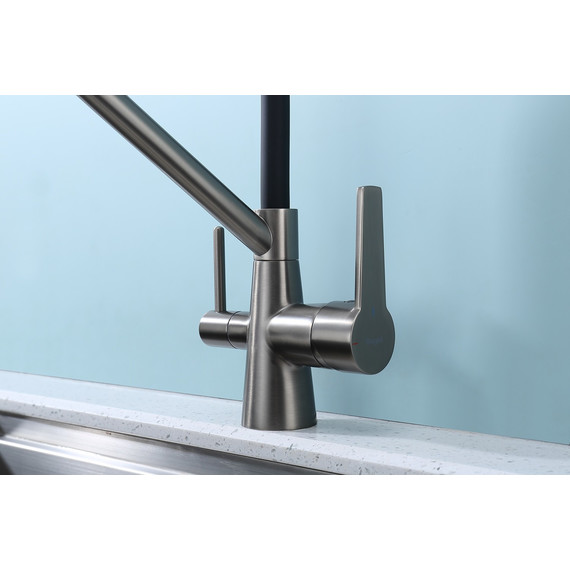 Смеситель для кухни Raglo R80.62.09, графит - фото 10