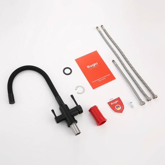 Смеситель для кухни Raglo R81.64.06, чёрный - фото 8