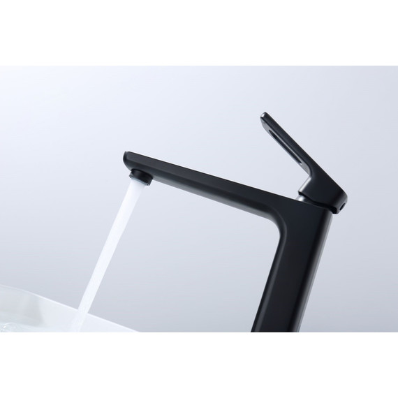 Смеситель для раковины высокий Raglo R51.15.06, чёрный - фото 6