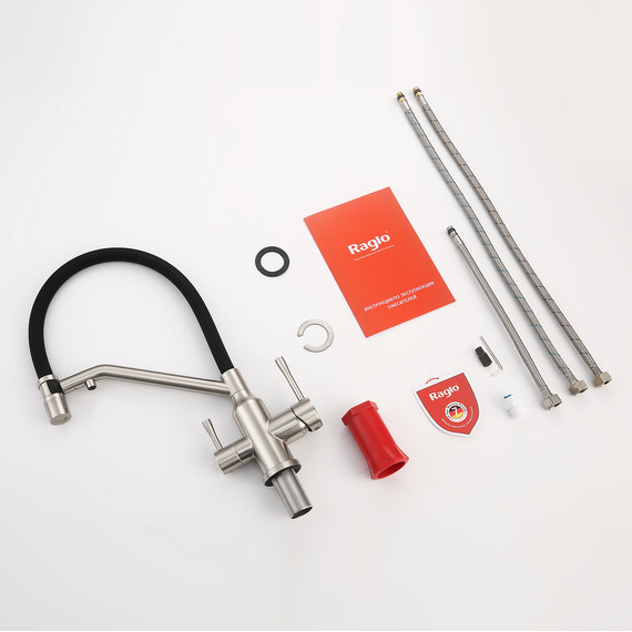 Смеситель для кухни Raglo R81.62.05, сатин - фото 10