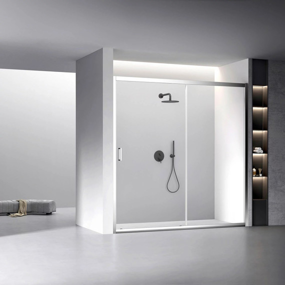 Душевая дверь Veconi Vianno 190 см VN60-190-01-C5, хром/прозрачное - фото 