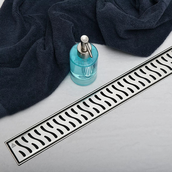 Трап Veconi N Harmony 65 см V650HN (под плитку) хром, Цвет производителя: хром, Размер трапа: 650 - фото 2