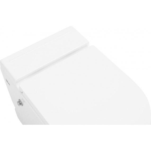 Унитаз приставной безободковый импульсный Abber Bequem AC1115P с крышкой микролифт (выпуск горизонтальный) - фото 9