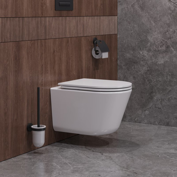 Унитаз подвесной безободковый Cezares Liner-Tor CZR-3808-53-TH-TOR/SC с крышкой микролифт (система смыва Торнадо) - фото 10