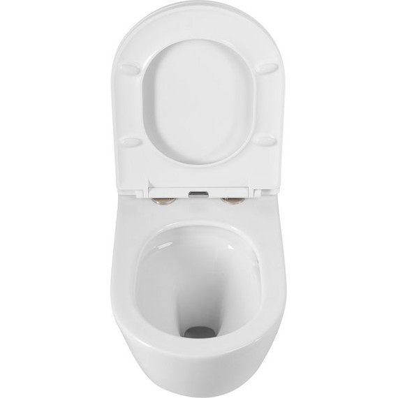 Унитаз подвесной безободковый Cezares Relax-Tor CZR-3806-53-TH-TOR/SC с крышкой микролифт (система смыва Торнадо) - фото 15