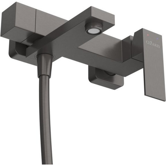 Смеситель для ванны Cezares SLIDER-VD-GM, оружейная сталь, Цвет производителя: оружейная сталь - фото 4