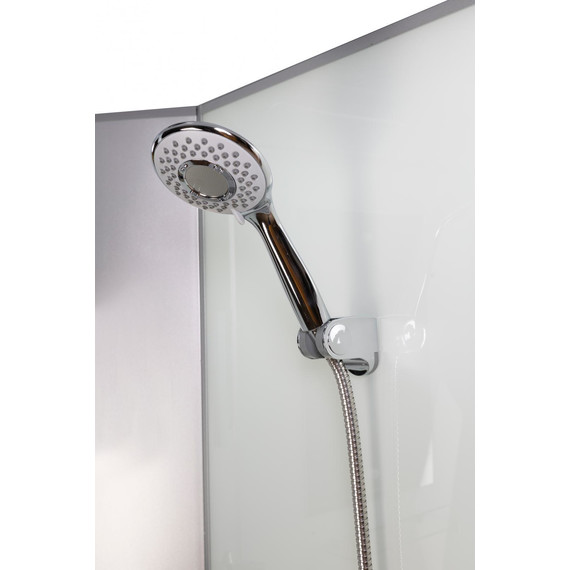 Душевая кабина Niagara Classic 110x80 см NG-33184-14RBK, серебро/матовое (безсиликоновая сборка) - фото 7