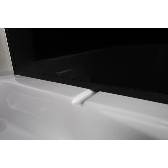 Гидробокс Niagara Classic 120x80 см NG-3512-14LBKG, серебро/тонированное (безсиликоновая сборка) - фото 9