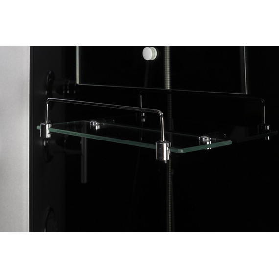 Гидробокс Niagara Classic 90x90 см NG-6508-14BKTG, чёрный/тонированное (безсиликоновая сборка) - фото 14