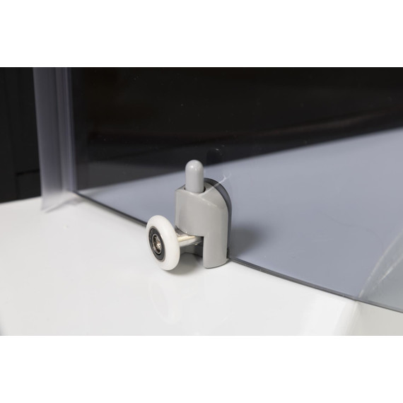 Гидробокс Niagara Classic 90x90 см NG-6508-14BKG, чёрный/тонированное (безсиликоновая сборка) - фото 14