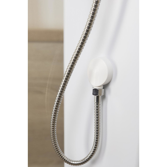 Душевая кабина Niagara Promo 100x80 см P100/80/26L/MT, белый/матовое (безсиликоновая сборка) - фото 8