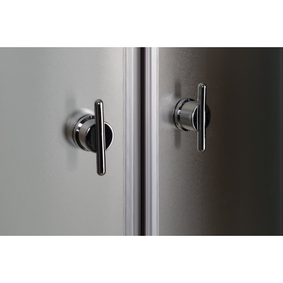 Душевая кабина Niagara Eco 80x80 см E80/40/MT, хром матовый/матовое (безсиликоновая сборка) - фото 9