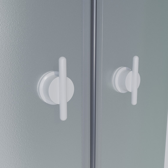 Душевая кабина Niagara Promo 90x80 см P90/80/26R/MT/BK, белый/матовое (безсиликоновая сборка) - фото 5