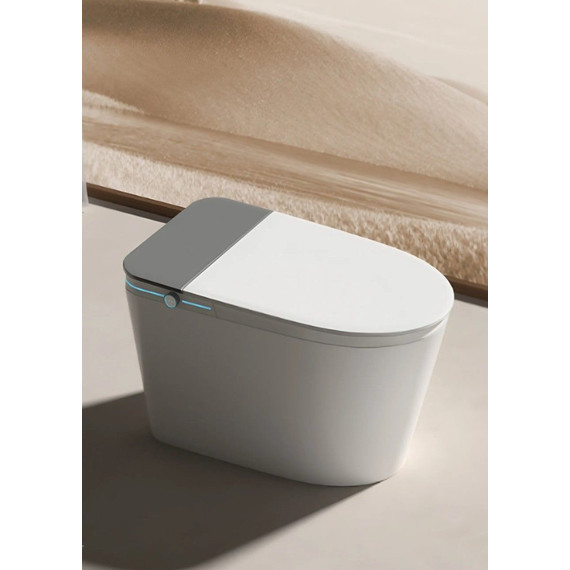 Унитаз-биде приставной электронный с импульсным смывом ​Cerutti Ester Smart CT10617 - фото 2