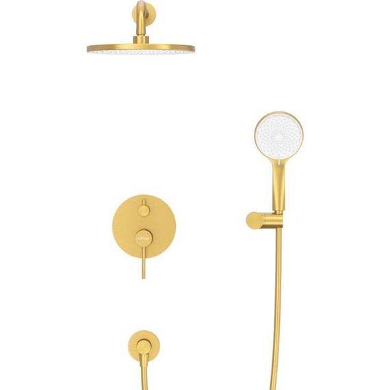 Душевая система для душа Cezares RELAX-DSET-BORO, брашированное золото, Цвет производителя: брашированное золото - фото 6