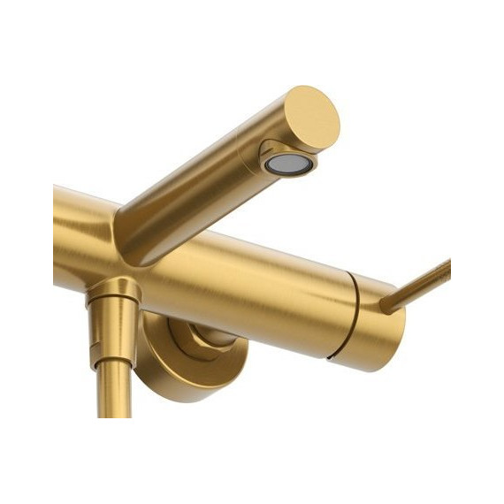 Смеситель для ванны Cezares RELAX-VD-BORO, брашированное золото, Цвет производителя: брашированное золото - фото 4