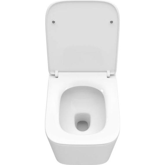 Инсталляция с подвесным унитазом комплект: Grohe Rapid SL 38772001 с подвесным безободковым унитазом BelBagno Due-Tor BB5171CH-TOR/SC сиденье микролифт, крепление, кнопка смыва хром (Система смыва торнадо) - фото 9