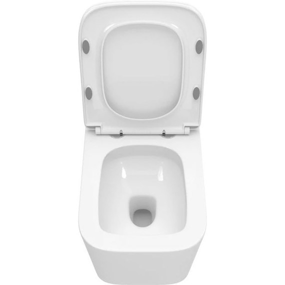 Инсталляция с подвесным унитазом комплект: Grohe Rapid SL 38772001 с подвесным безободковым унитазом BelBagno Due-Tor BB5171CH-TOR/SC сиденье микролифт, крепление, кнопка смыва хром (Система смыва торнадо) - фото 10